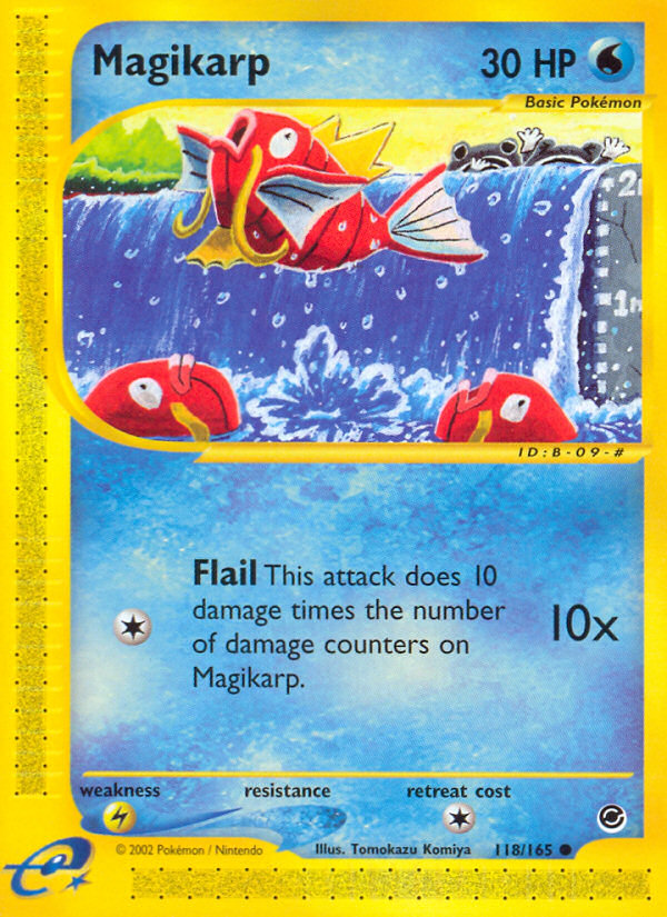 Magikarp (118/165) [Expedition: Base Set] | Jomio and Rueliete's Cards and Comics