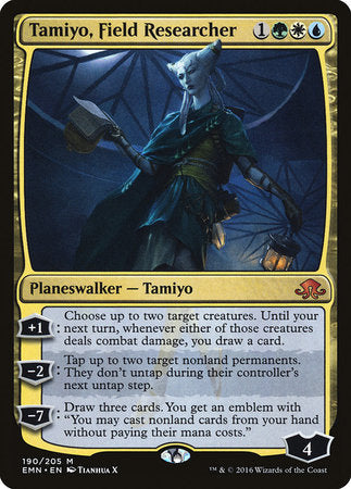 Tamiyo, Field Researcher [Eldritch Moon] | Jomio and Rueliete's Cards and Comics