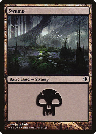 Swamp (347) [Commander 2013] | Jomio and Rueliete's Cards and Comics