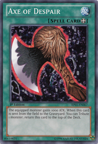 Axe of Despair [BP01-EN067] Common | Jomio and Rueliete's Cards and Comics