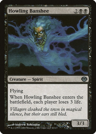 Howling Banshee [Duel Decks: Garruk vs. Liliana] | Jomio and Rueliete's Cards and Comics