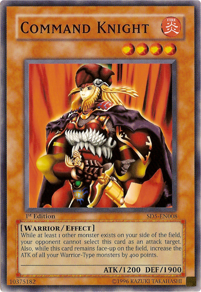 Command Knight [SD5-EN008] Common | Jomio and Rueliete's Cards and Comics