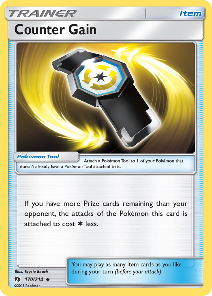 Counter Gain (170/214) [Sun & Moon: Lost Thunder] | Jomio and Rueliete's Cards and Comics