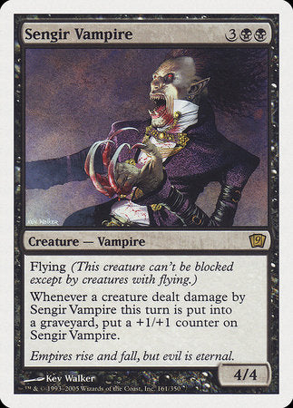 Sengir Vampire [Ninth Edition] | Jomio and Rueliete's Cards and Comics