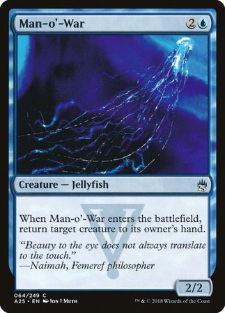 Man-o'-War [Masters 25] | Jomio and Rueliete's Cards and Comics
