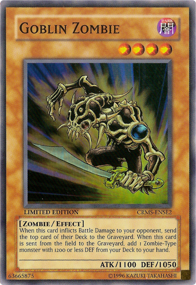 Goblin Zombie [CRMS-ENSE2] Super Rare | Jomio and Rueliete's Cards and Comics