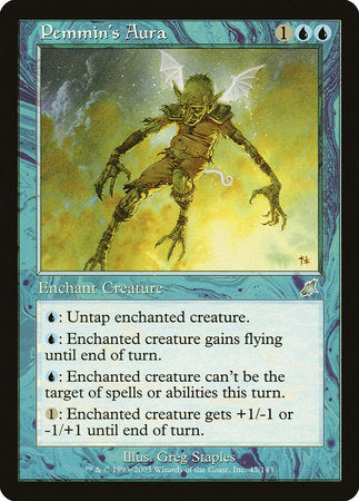 Pemmin's Aura [Scourge] | Jomio and Rueliete's Cards and Comics