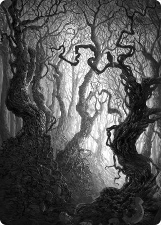Forest 2 Art Card [Innistrad: Midnight Hunt Art Series] | Jomio and Rueliete's Cards and Comics