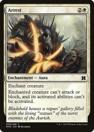 Arrest [Modern Masters 2015] | Jomio and Rueliete's Cards and Comics