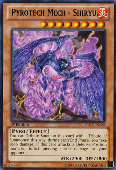 Pyrotech Mech - Shiryu [BP02-EN122] Mosaic Rare | Jomio and Rueliete's Cards and Comics