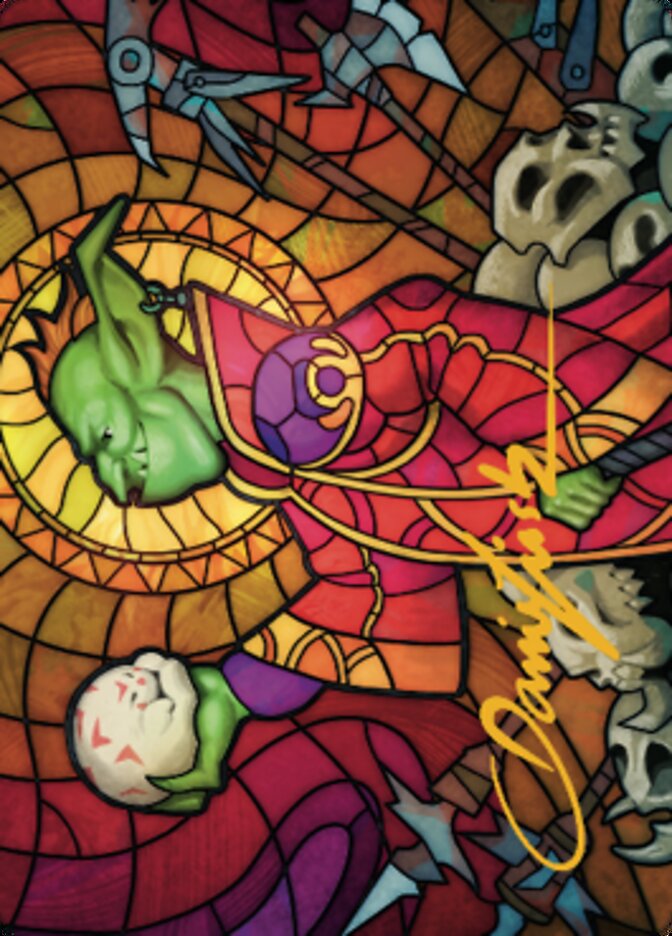 Squee, Dubious Monarch Art Card (Gold-Stamped Signature) [Dominaria United Art Series] | Jomio and Rueliete's Cards and Comics