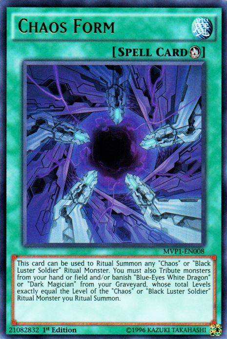 Chaos Form [MVP1-EN008] Ultra Rare | Jomio and Rueliete's Cards and Comics