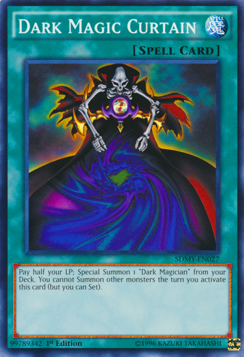 Dark Magic Curtain [SDMY-EN027] Common | Jomio and Rueliete's Cards and Comics
