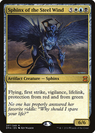 Sphinx of the Steel Wind [Eternal Masters] | Jomio and Rueliete's Cards and Comics