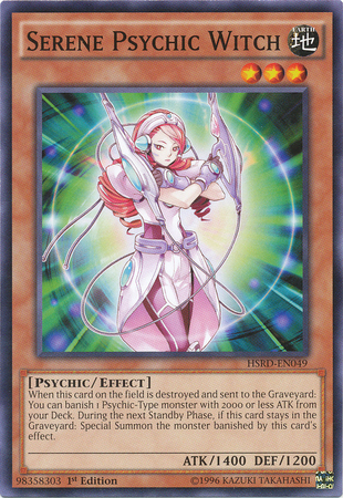 Serene Psychic Witch [HSRD-EN049] Common | Jomio and Rueliete's Cards and Comics