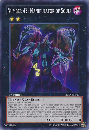 Number 43: Manipulator of Souls [PRIO-EN047] Common | Jomio and Rueliete's Cards and Comics