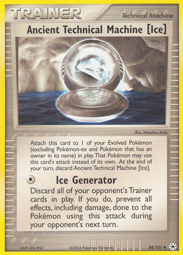 Ancient Technical Machine [Ice] (84/101) [EX: Hidden Legends] | Jomio and Rueliete's Cards and Comics