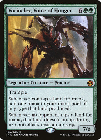 Vorinclex, Voice of Hunger [Iconic Masters] | Jomio and Rueliete's Cards and Comics