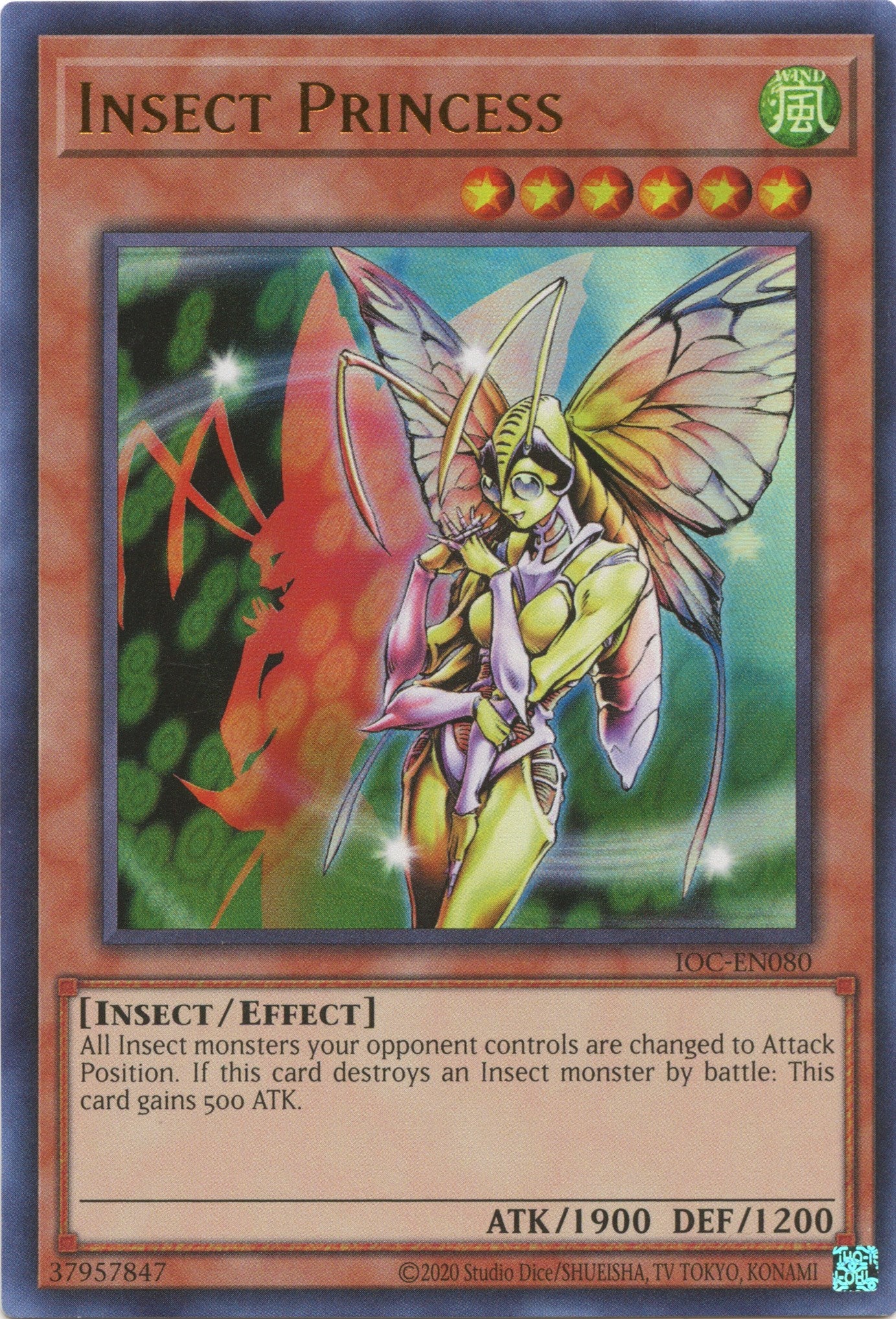 Insect Princess (25th Anniversary) [IOC-EN080] Ultra Rare | Jomio and Rueliete's Cards and Comics