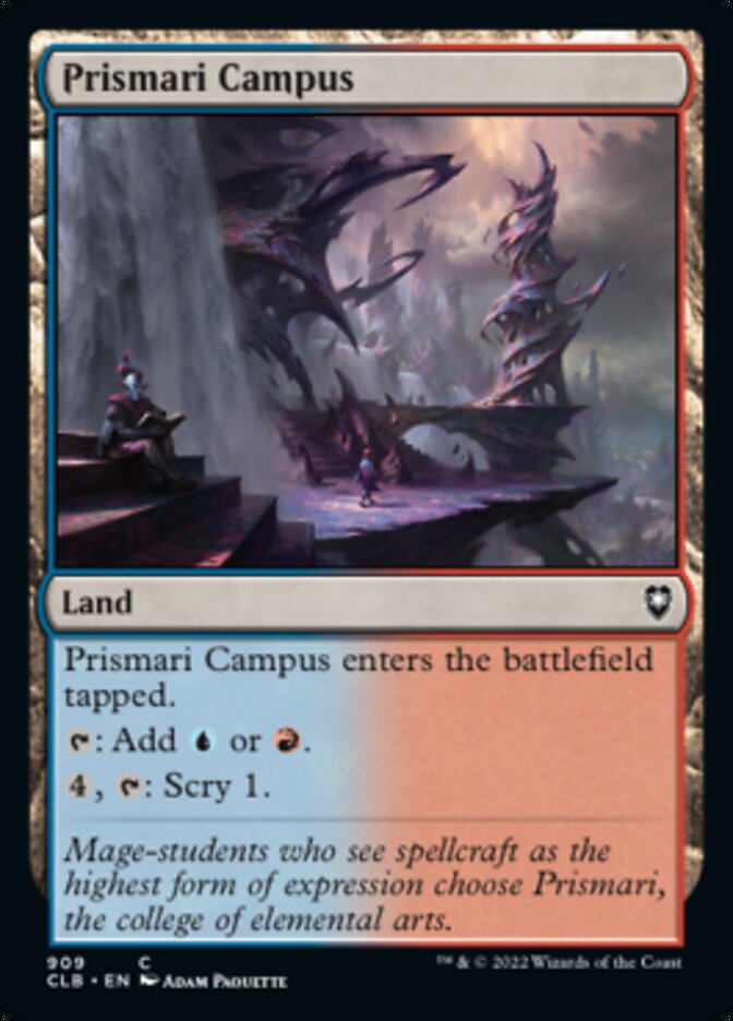 Prismari Campus [Commander Legends: Battle for Baldur's Gate] | Jomio and Rueliete's Cards and Comics