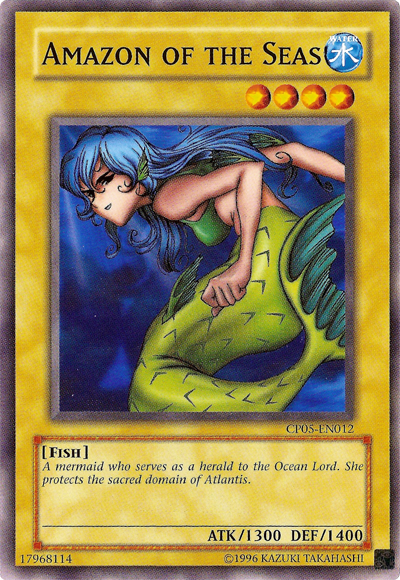 Amazon of the Seas [CP05-EN012] Common | Jomio and Rueliete's Cards and Comics