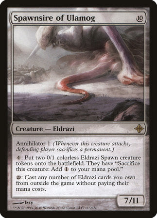 Spawnsire of Ulamog [Rise of the Eldrazi] | Jomio and Rueliete's Cards and Comics