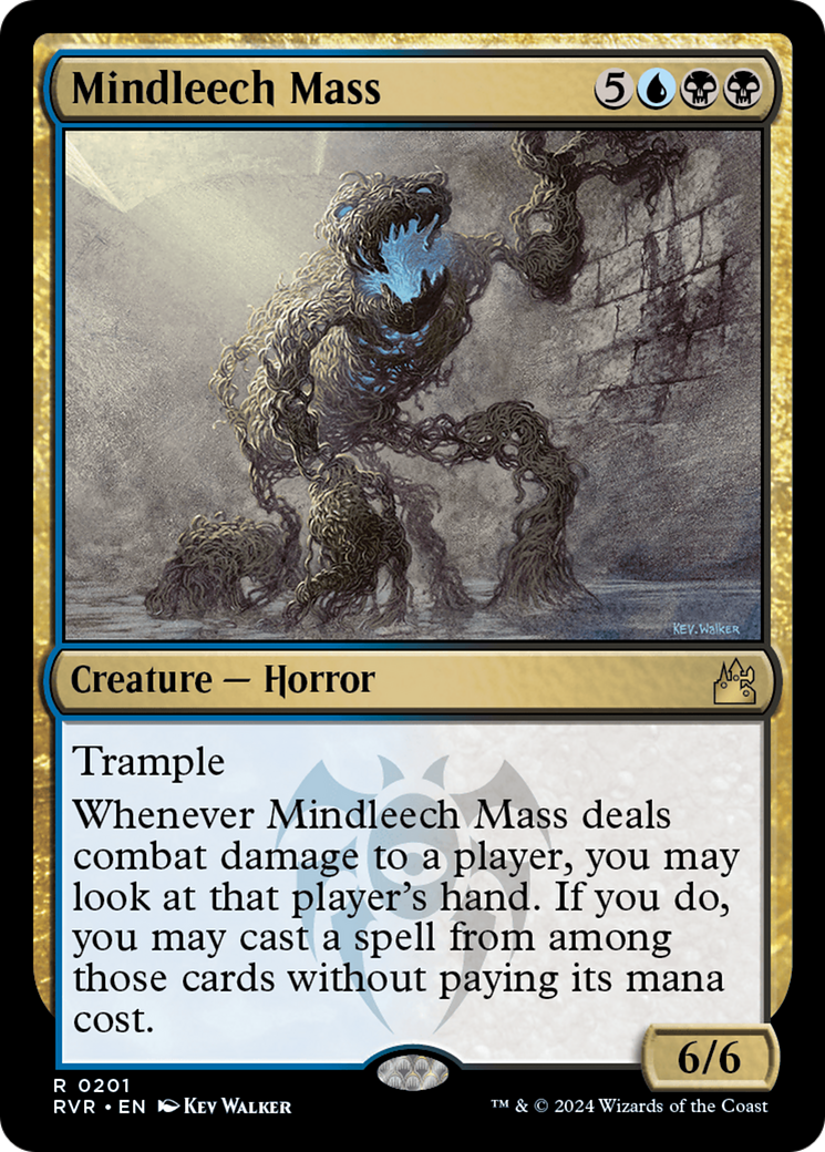 Mindleech Mass [Ravnica Remastered] | Jomio and Rueliete's Cards and Comics