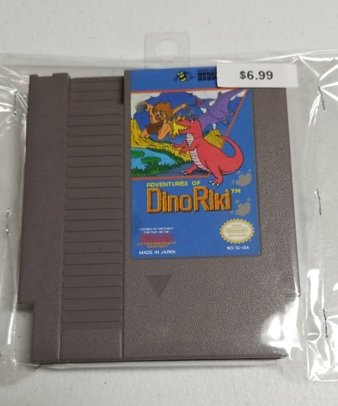 Adventures of Dino Riki - Nintendo Entertainment System (NES) Video Game | Jomio and Rueliete's Cards and Comics
