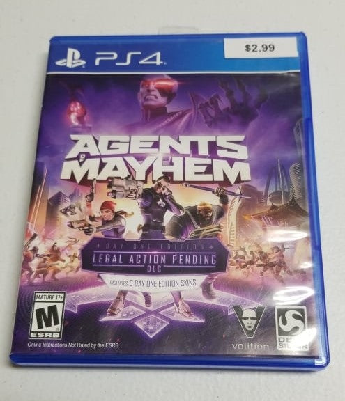 Agents of Mayhem: Day One Edition Legal Action Pending DLC - Playstation 4 Video Game | Jomio and Rueliete's Cards and Comics