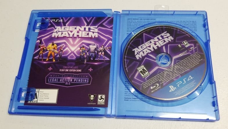 Agents of Mayhem: Day One Edition Legal Action Pending DLC - Playstation 4 Video Game | Jomio and Rueliete's Cards and Comics