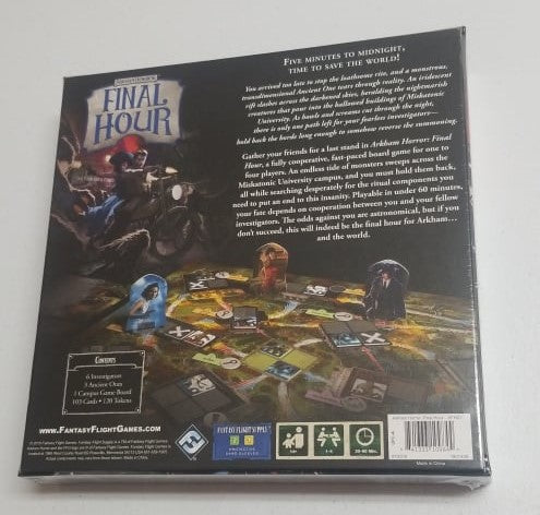 Arkham Horror: Final Hour Board Game | Jomio and Rueliete's Cards and Comics