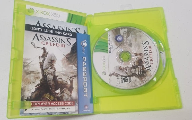 Assassin's Creed 3 - Xbox 360 Video Game | Jomio and Rueliete's Cards and Comics
