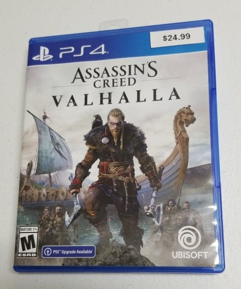 Assassins Creed Valhalla - Playstation 4 Video Game | Jomio and Rueliete's Cards and Comics
