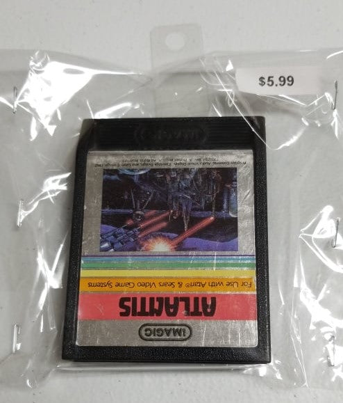 Atlantis (Imagic) - Atari 2600 Video Game | Jomio and Rueliete's Cards and Comics