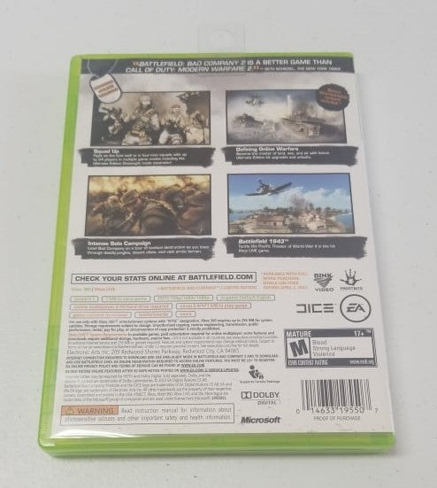 Battlefield: Bad Company 2 [Ultimate Edition] - Xbox 360 Video Game | Jomio and Rueliete's Cards and Comics