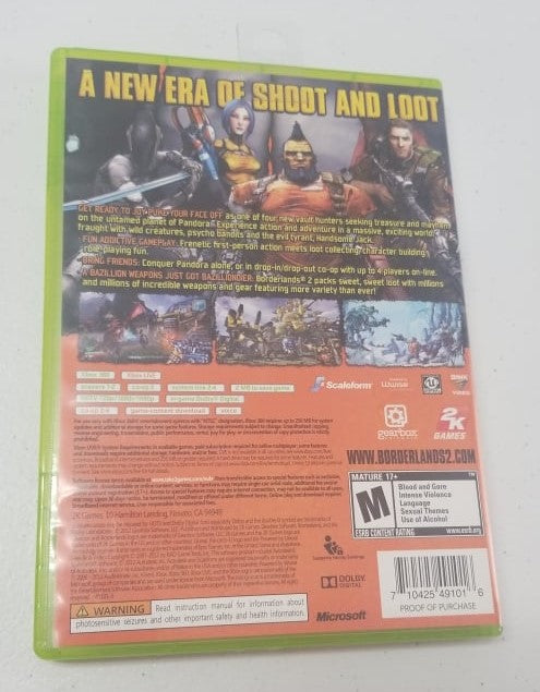 Borderlands 2 - Xbox 360 Video Game | Jomio and Rueliete's Cards and Comics