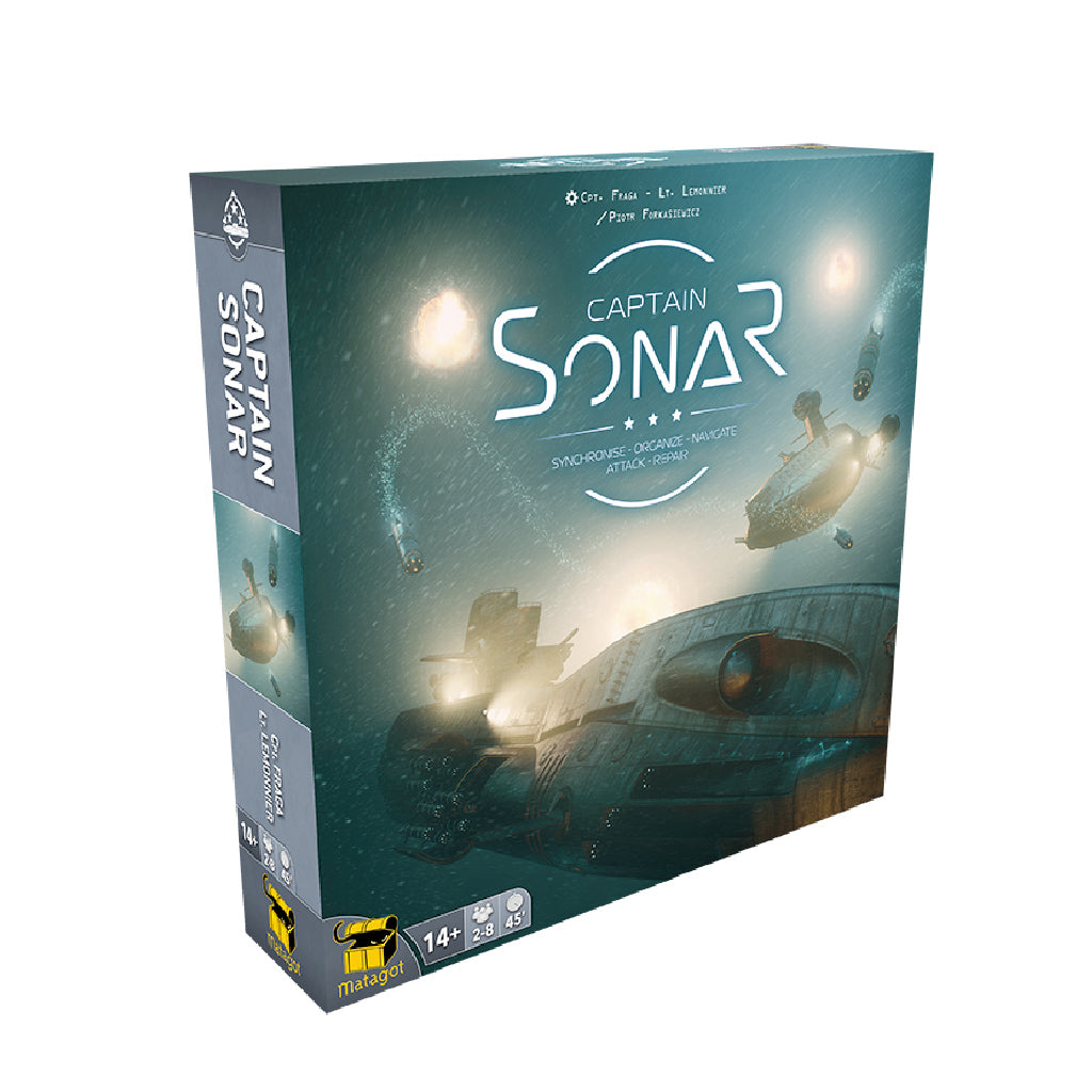 Captain Sonar Board Game | Jomio and Rueliete's Cards and Comics