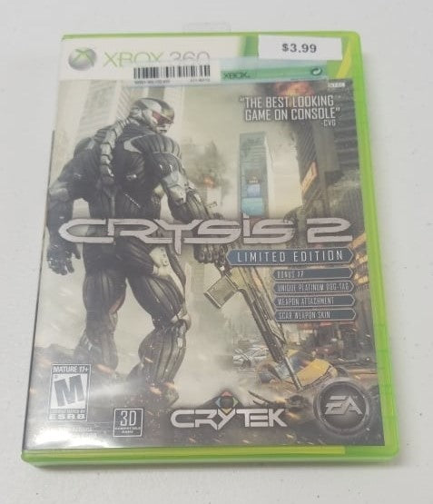 Crysis 2 [Limited Edition] - Xbox 360 Video Game | Jomio and Rueliete's Cards and Comics