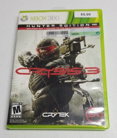 Crysis 3: Hunter Edition - Xbox 360 Video Game | Jomio and Rueliete's Cards and Comics