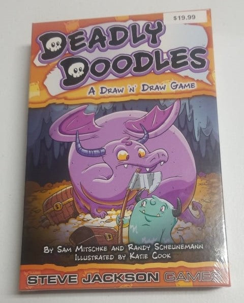 Deadly Doodles Steve Jackson Games Board Game | Jomio and Rueliete's Cards and Comics