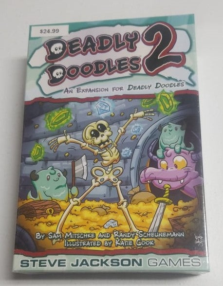 Deadly Doodles 2 Steve Jackson Games Board Game | Jomio and Rueliete's Cards and Comics