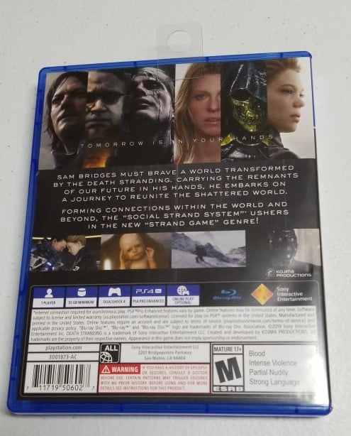 Death Stranding - Playstation 4 Video Game | Jomio and Rueliete's Cards and Comics