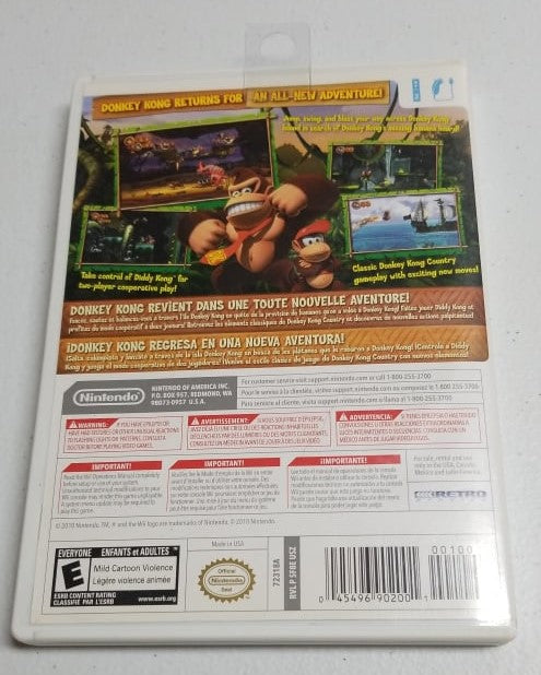 Donkey Kong Country Returns - Wii Video Game | Jomio and Rueliete's Cards and Comics