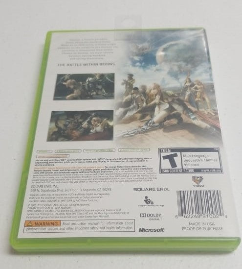 Final Fantasy XIII - Xbox 360 Video Game | Jomio and Rueliete's Cards and Comics