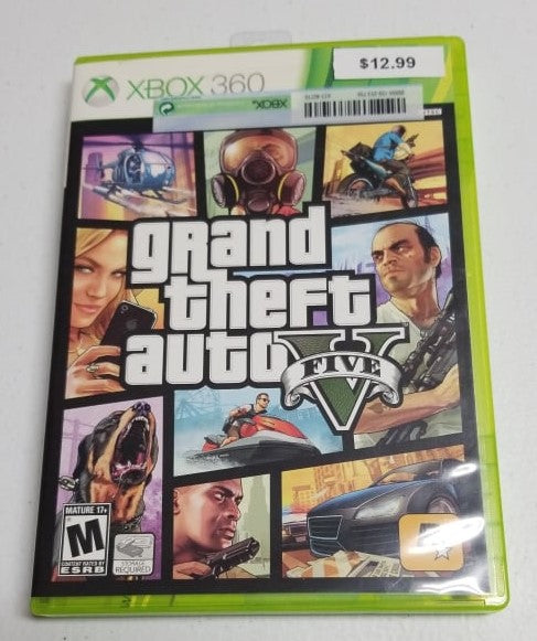 Grand Theft Auto V (Five) - Xbox 360 Video Game | Jomio and Rueliete's Cards and Comics