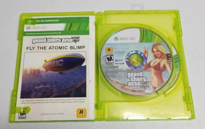Grand Theft Auto V (Five) - Xbox 360 Video Game | Jomio and Rueliete's Cards and Comics