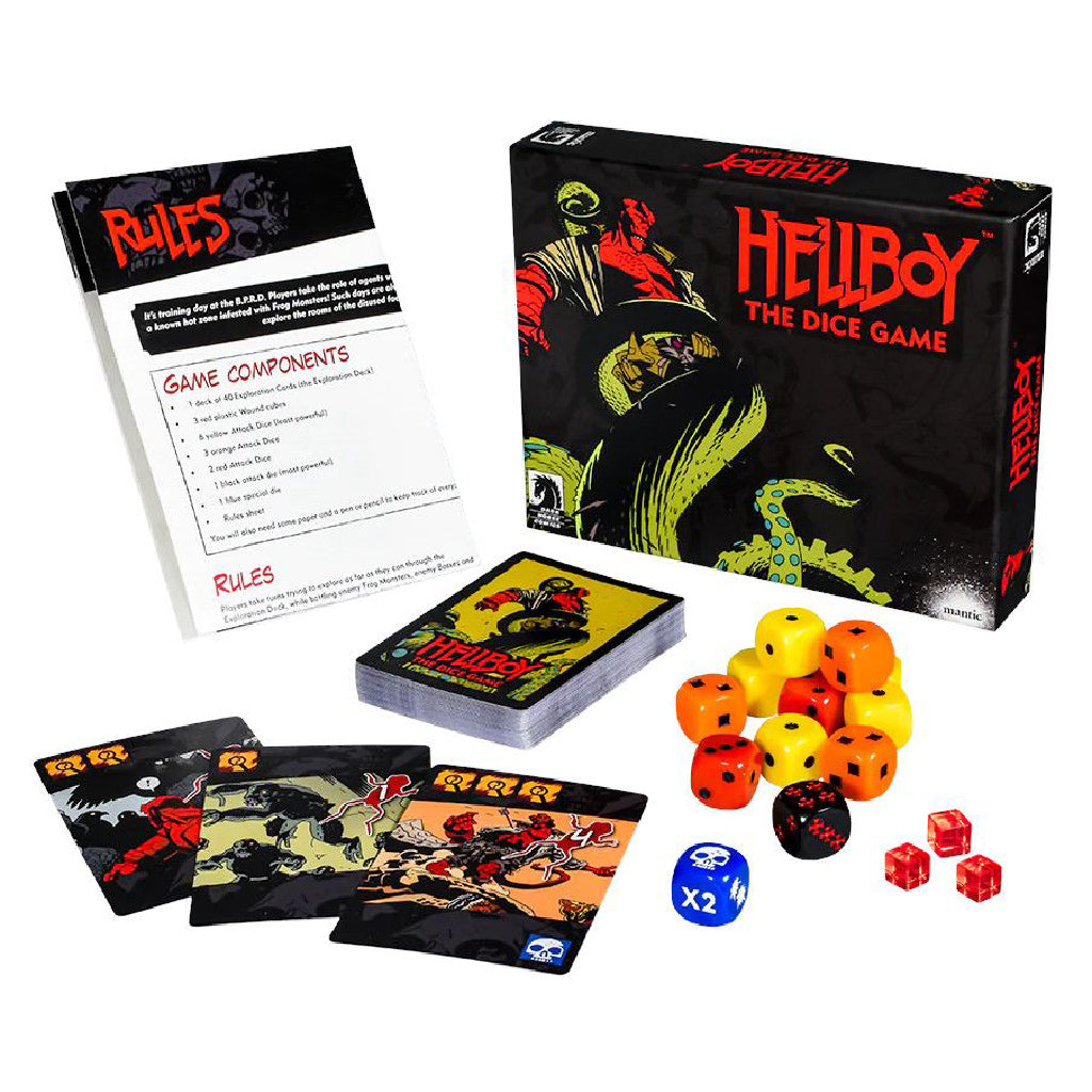 Hellboy: The Dice Game | Jomio and Rueliete's Cards and Comics