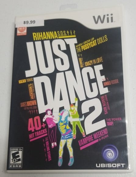 Just Dance 2 Nintendo Wii Video Game | Jomio and Rueliete's Cards and Comics