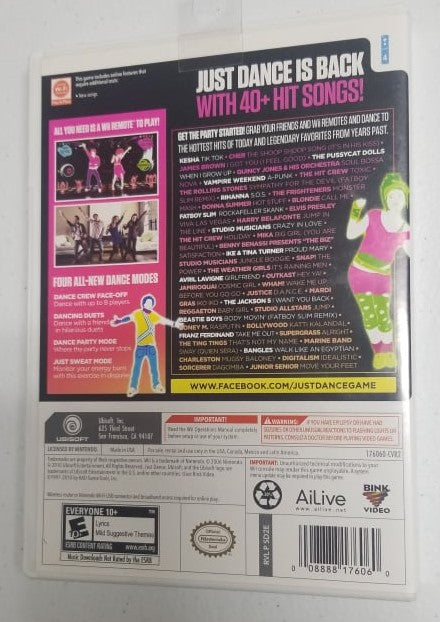 Just Dance 2 Nintendo Wii Video Game | Jomio and Rueliete's Cards and Comics