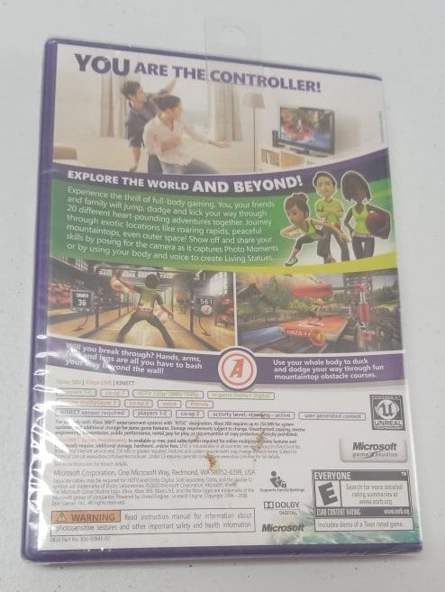 Kinect Adventures - Xbox 360 Video Game | Jomio and Rueliete's Cards and Comics